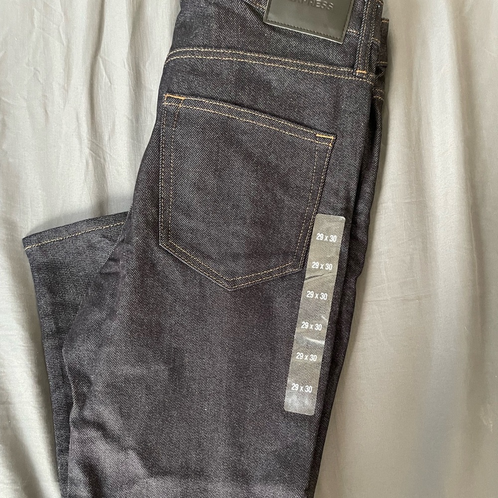 Men dark wash skinny jean 29/30